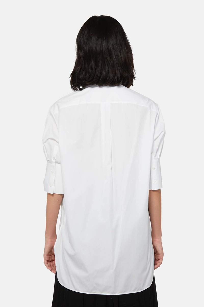 Chemise en coton blanc Jil Sander