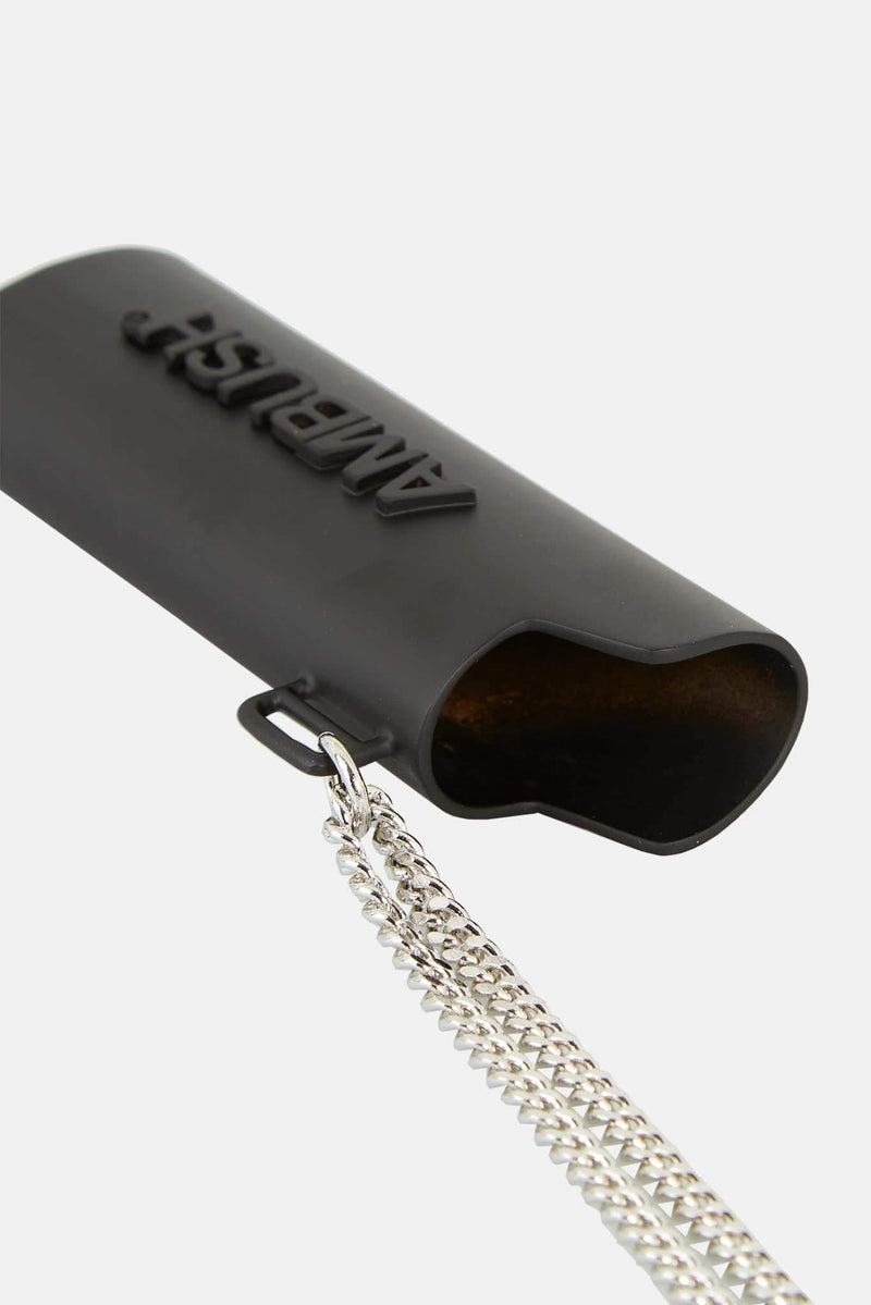 Collier à étui noir pour briquet Ambush