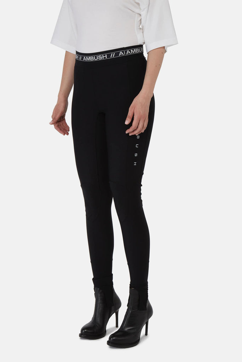 Legging extensible en nylon noir Ambush