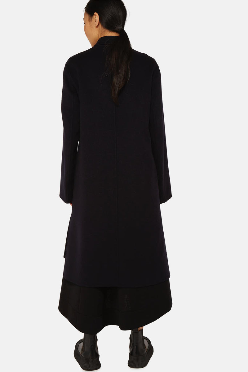 Manteau en cachemire noir Jil Sander