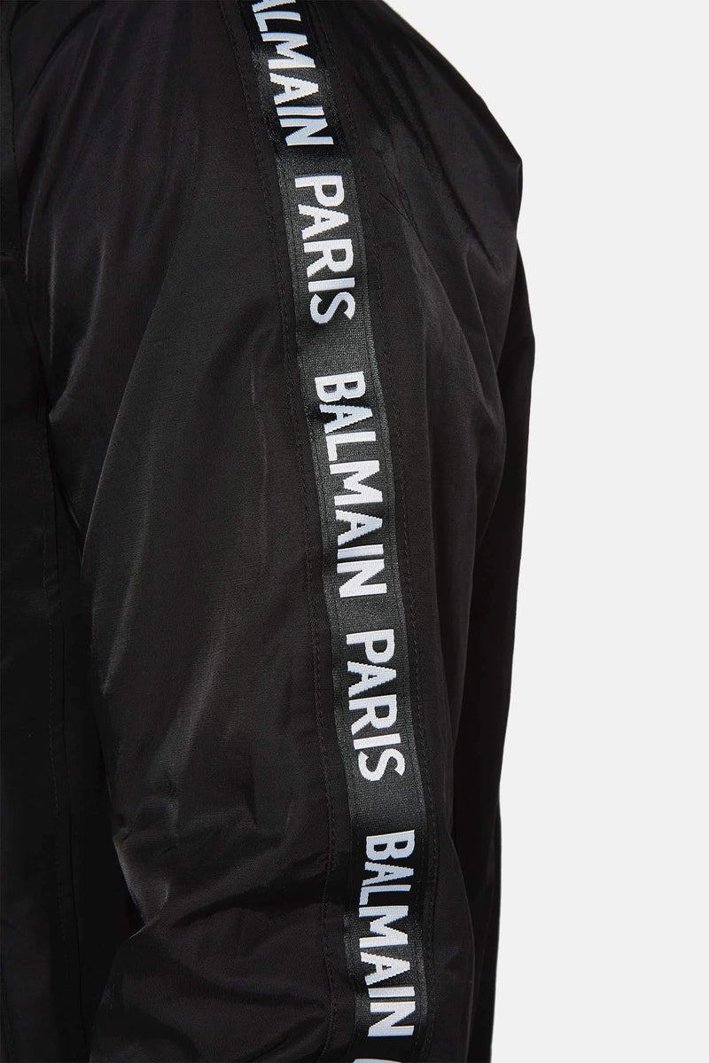 Blouson aviateur noir Balmain