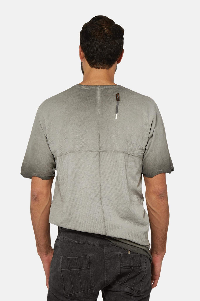 T-shirt gris oversize Boris Bidjan Saberi