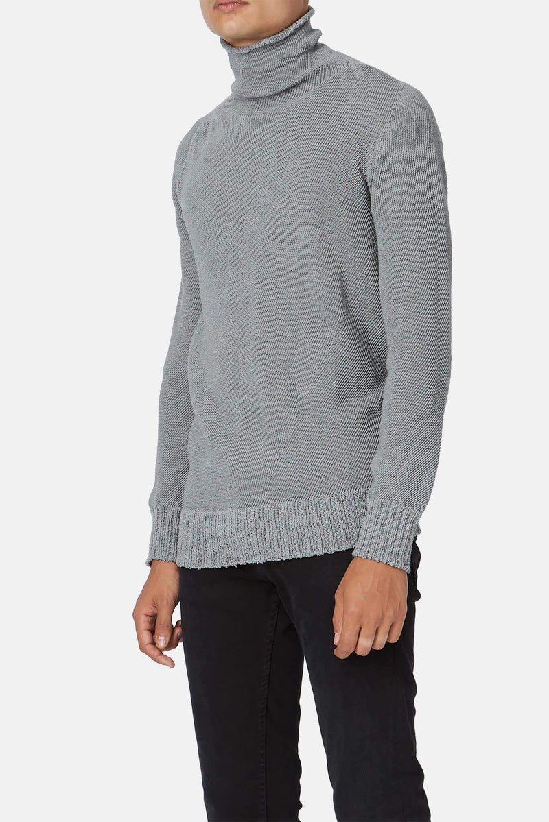 Pull en laine vierge gris Carol Christian Poell