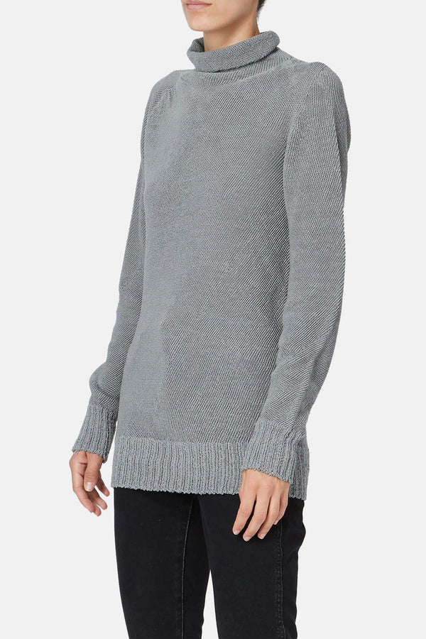 Pull en maille gris Carol Christian Poell