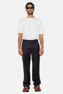 Pantalon de costume bleu marine  Balenciaga