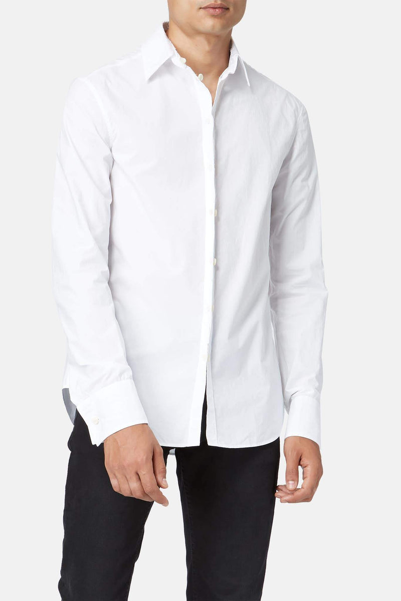 Chemise en coton blanche Carol Christian Poell