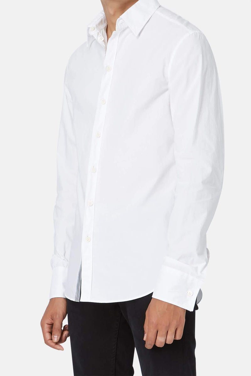 Chemise en coton blanche Carol Christian Poell