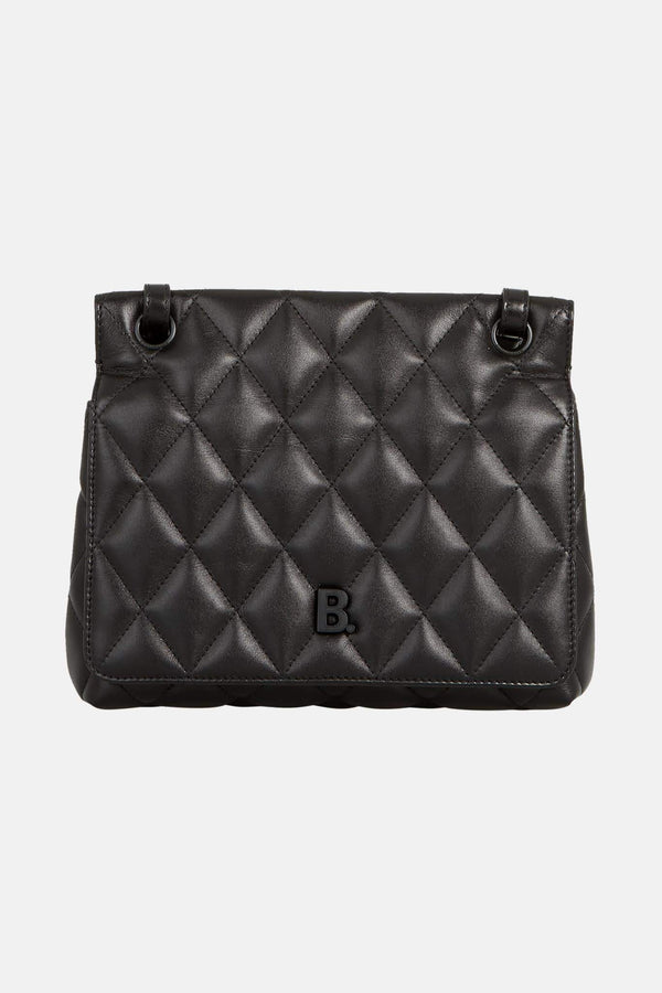 Sac noir en cuir matelassé  Balenciaga