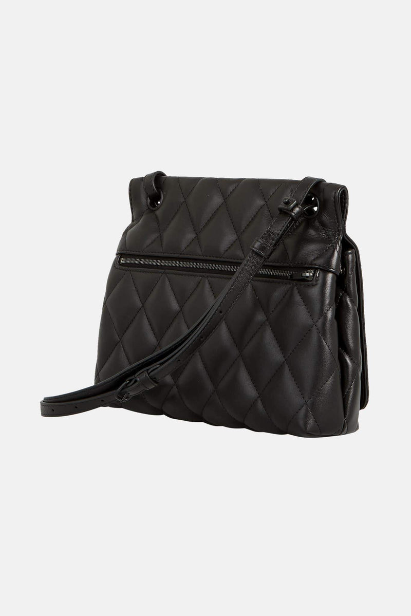 Sac noir en cuir matelassé  Balenciaga