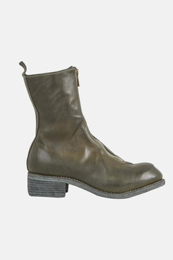 Bottines noires en cuir de cheval Guidi