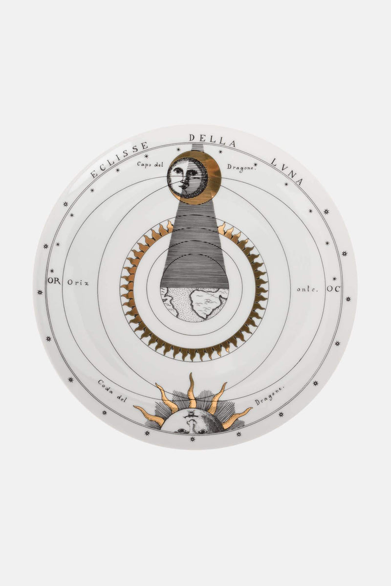 Set de 12 Assiettes murales Astronomici n°1 P10Z301 Fornasetti