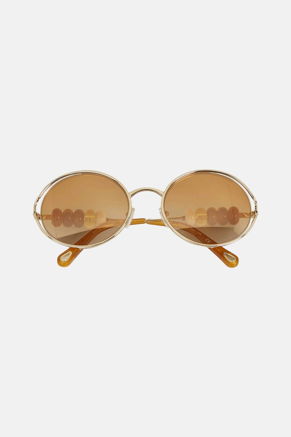 Lunettes de soleil marrons "Dillie" Chloé