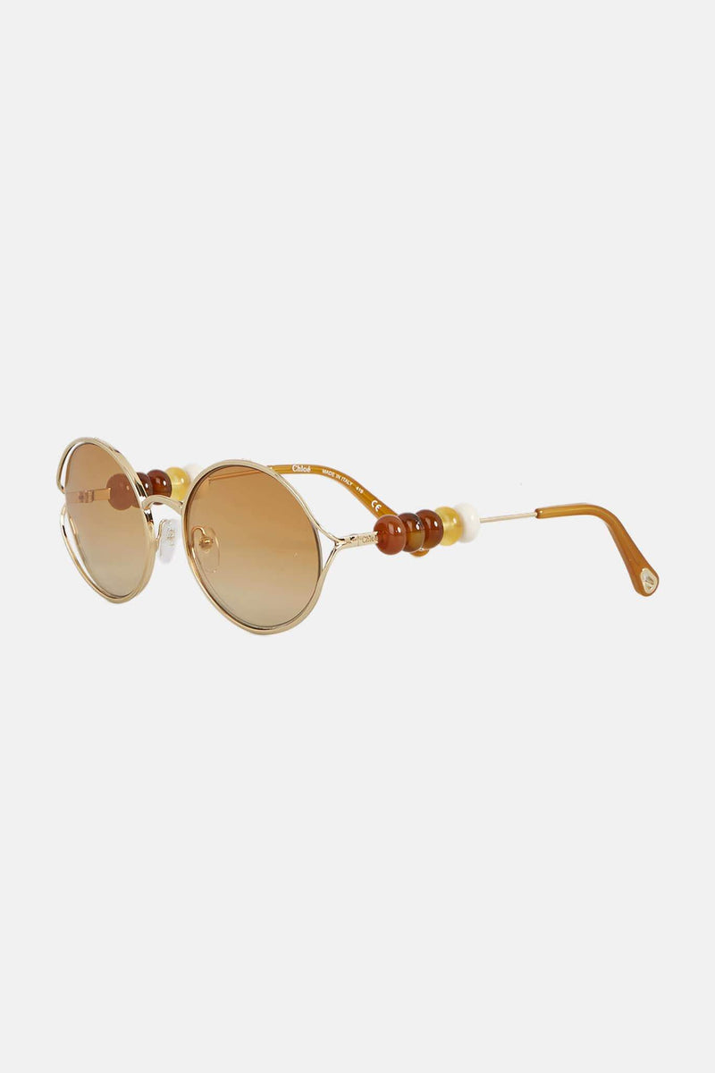 Lunettes de soleil marrons "Dillie" Chloé