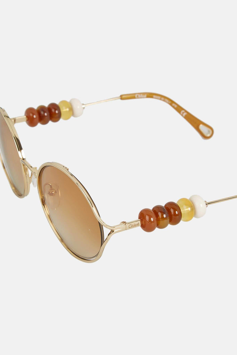 Lunettes de soleil marrons "Dillie" Chloé