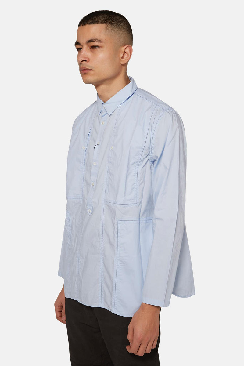 Chemise en coton bleu ciel Rajesh Pratap Singh