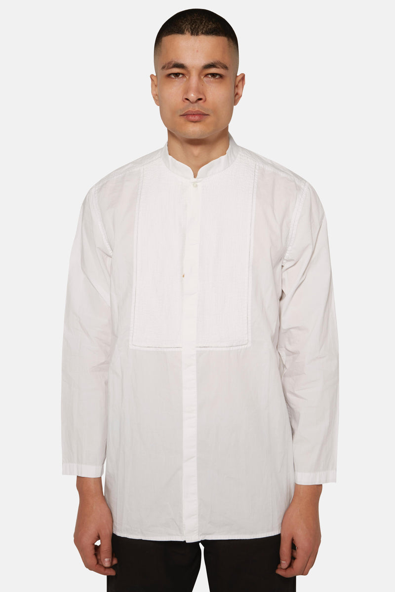 Chemise en coton blance Rajesh Pratap Singh