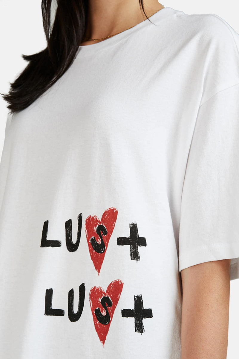 T-shirt en coton blanc  Ksubi x Hidji World