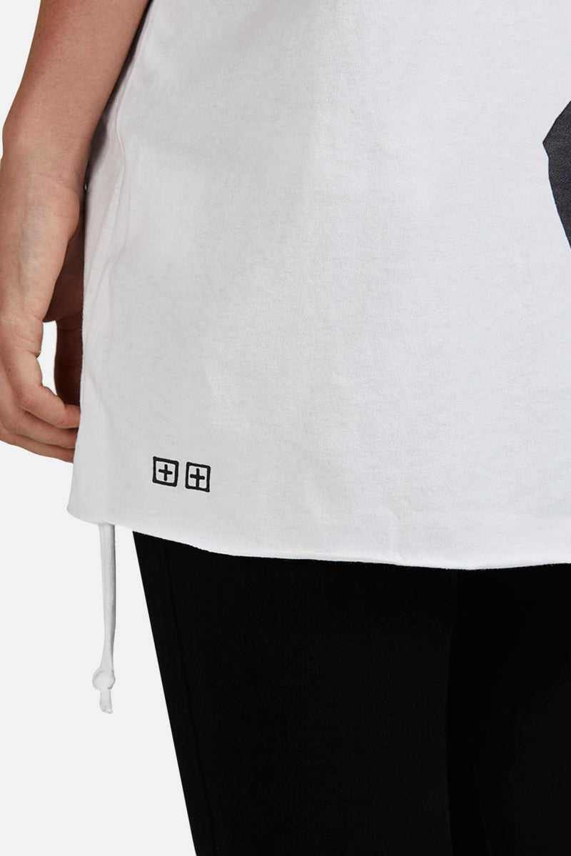 T-shirt en coton blanc  Ksubi x Hidji World