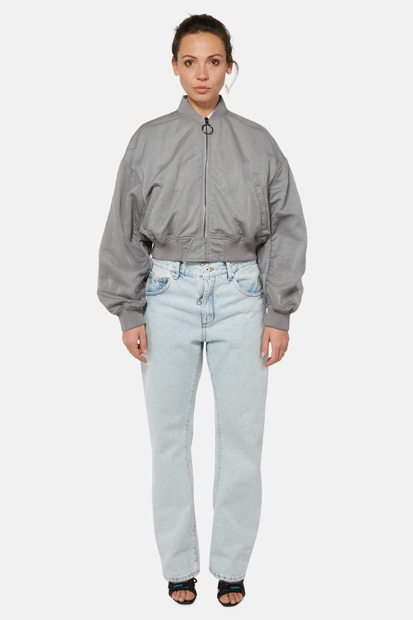 Veste bomber gris Off-White