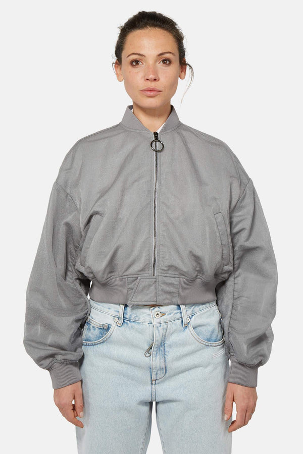 Veste bomber gris Off-White