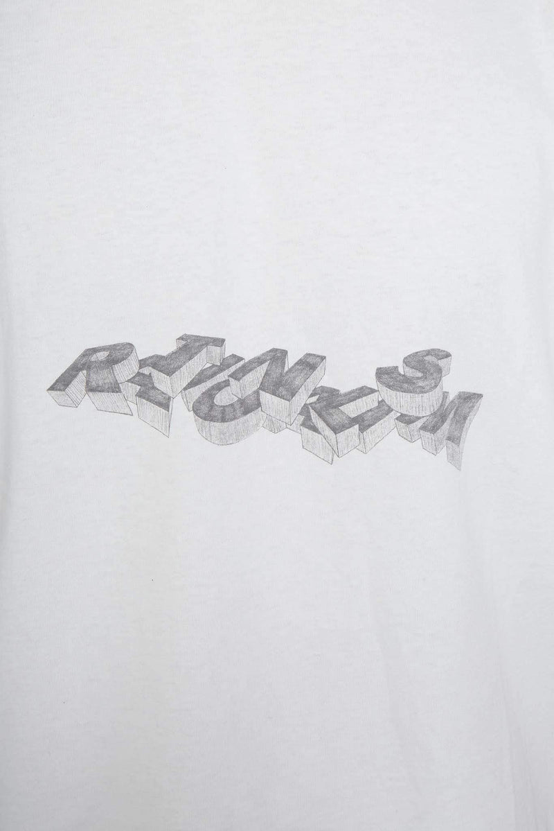 T-shirt blanc à imprimé graphique Off-White