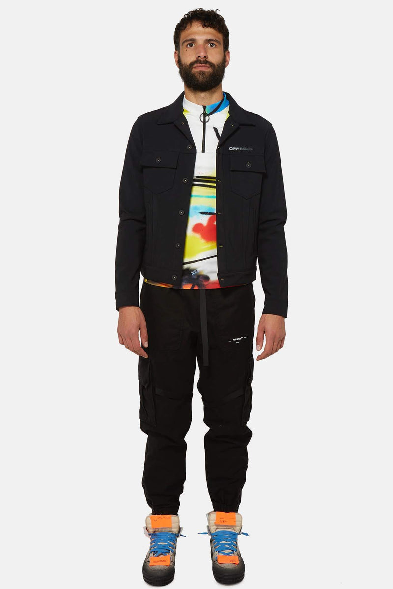 Blouson en polyamide noir "Scuba" Off-White