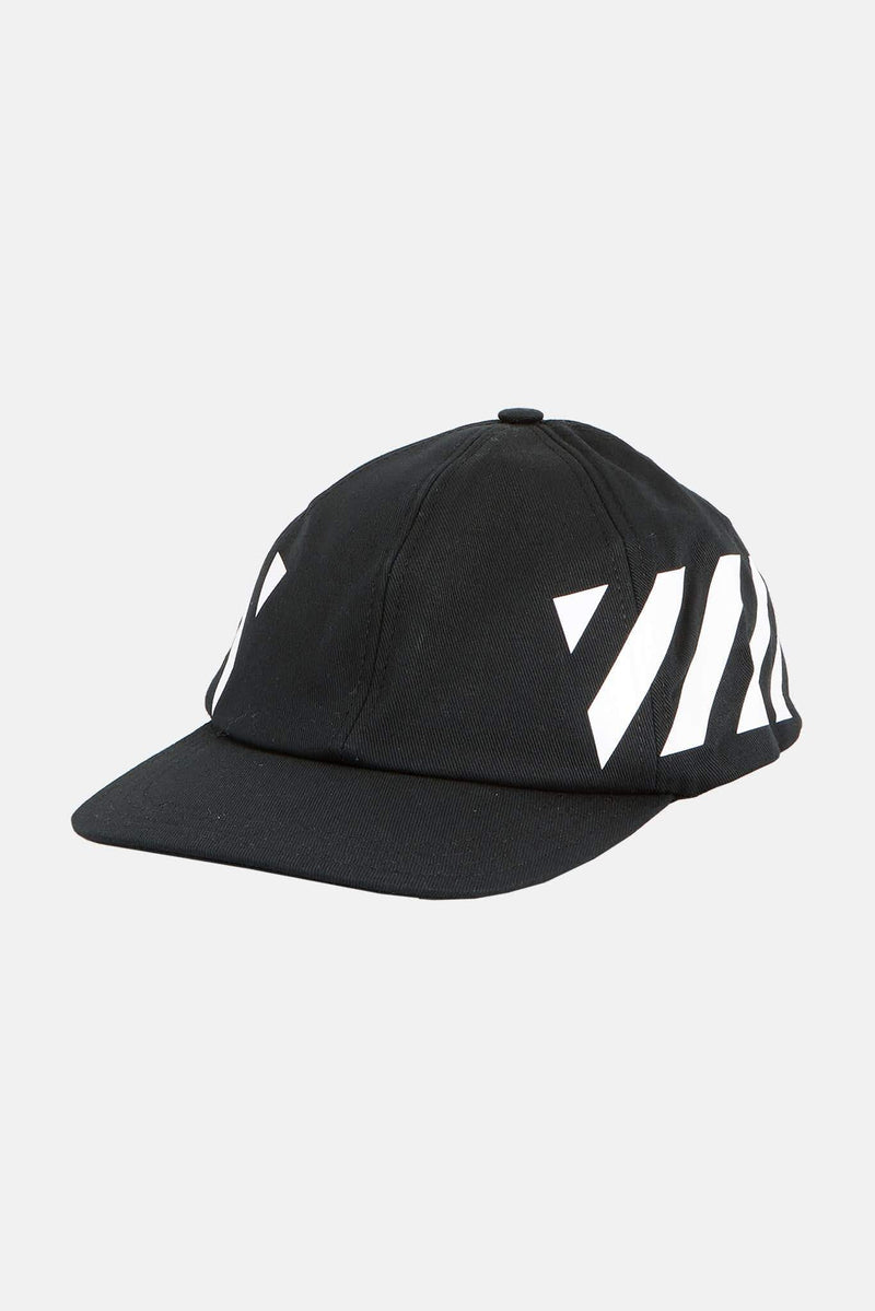 Casquette noire avec rayures"Diag" Off-White