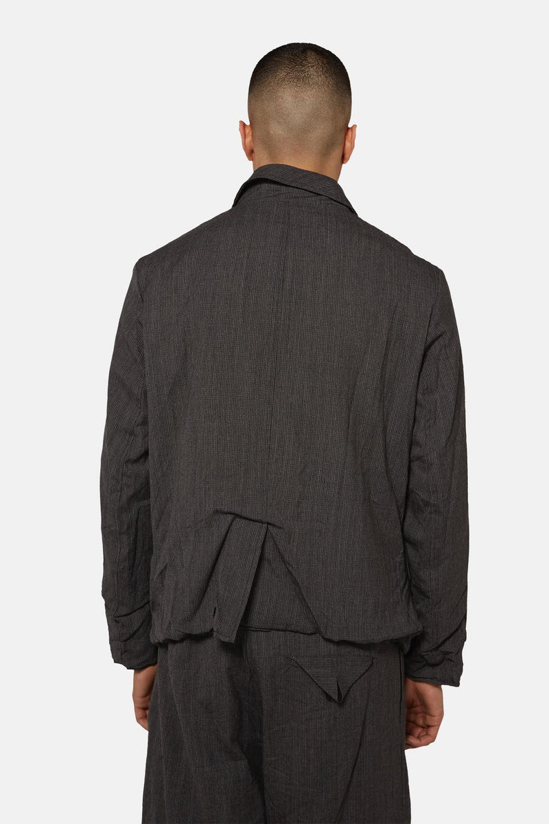 Blazer en laine gris Paul Harnden