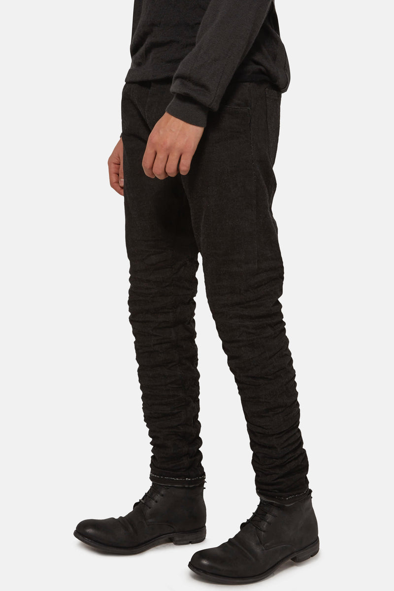 Pantalon en denim noir Layer-0