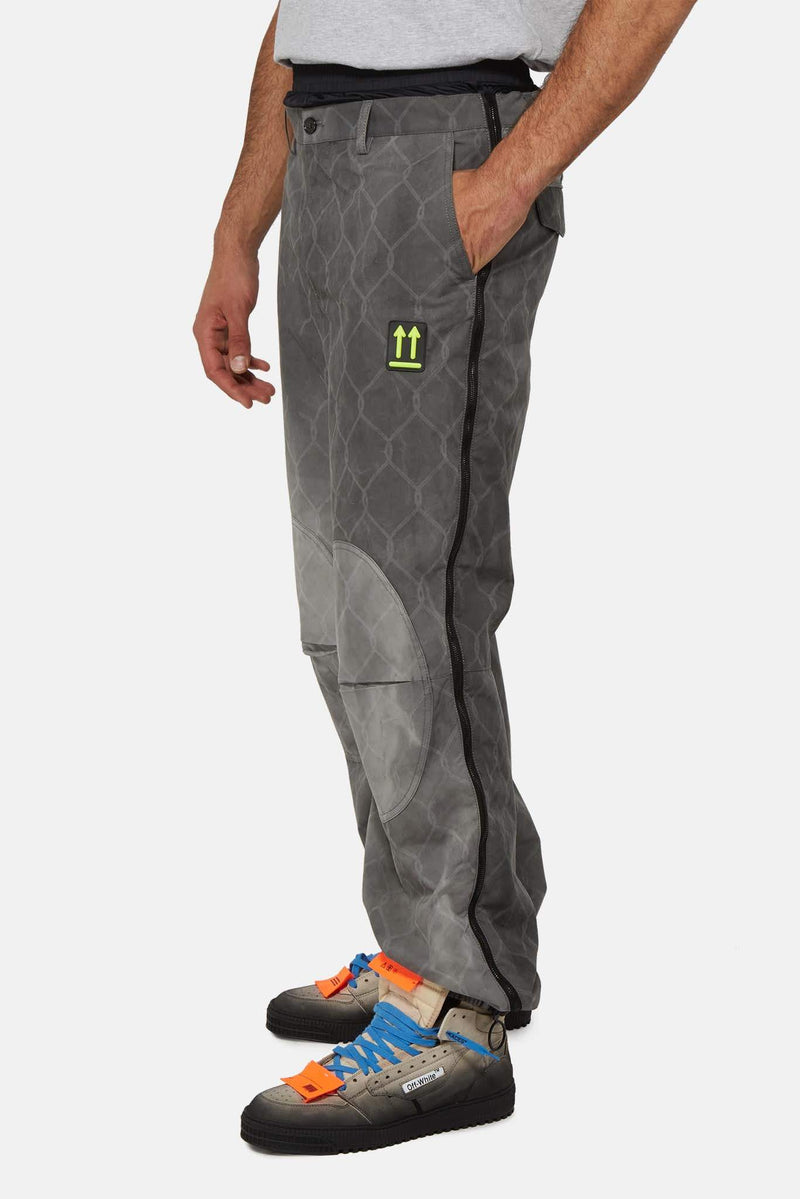 Pantalon droit à motif graphique Off-White