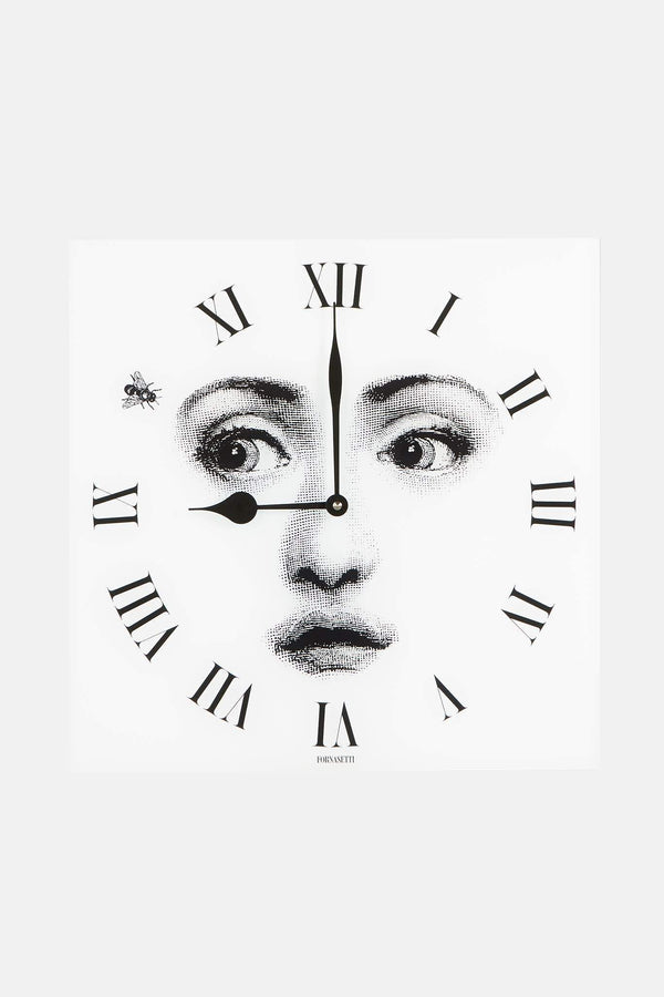 Horloge murale carrée n°364 Fornasetti