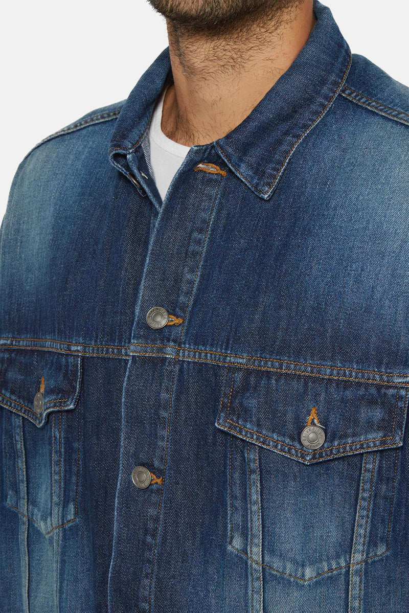 Chemise en jean à manches courtes Balenciaga