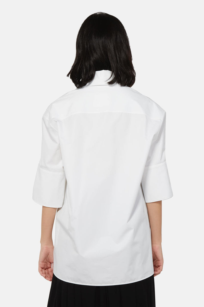 Chemise en coton blanc Jil Sander