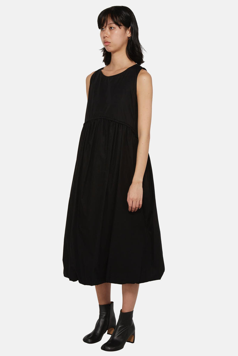 Robe ample en coton noir Toogood