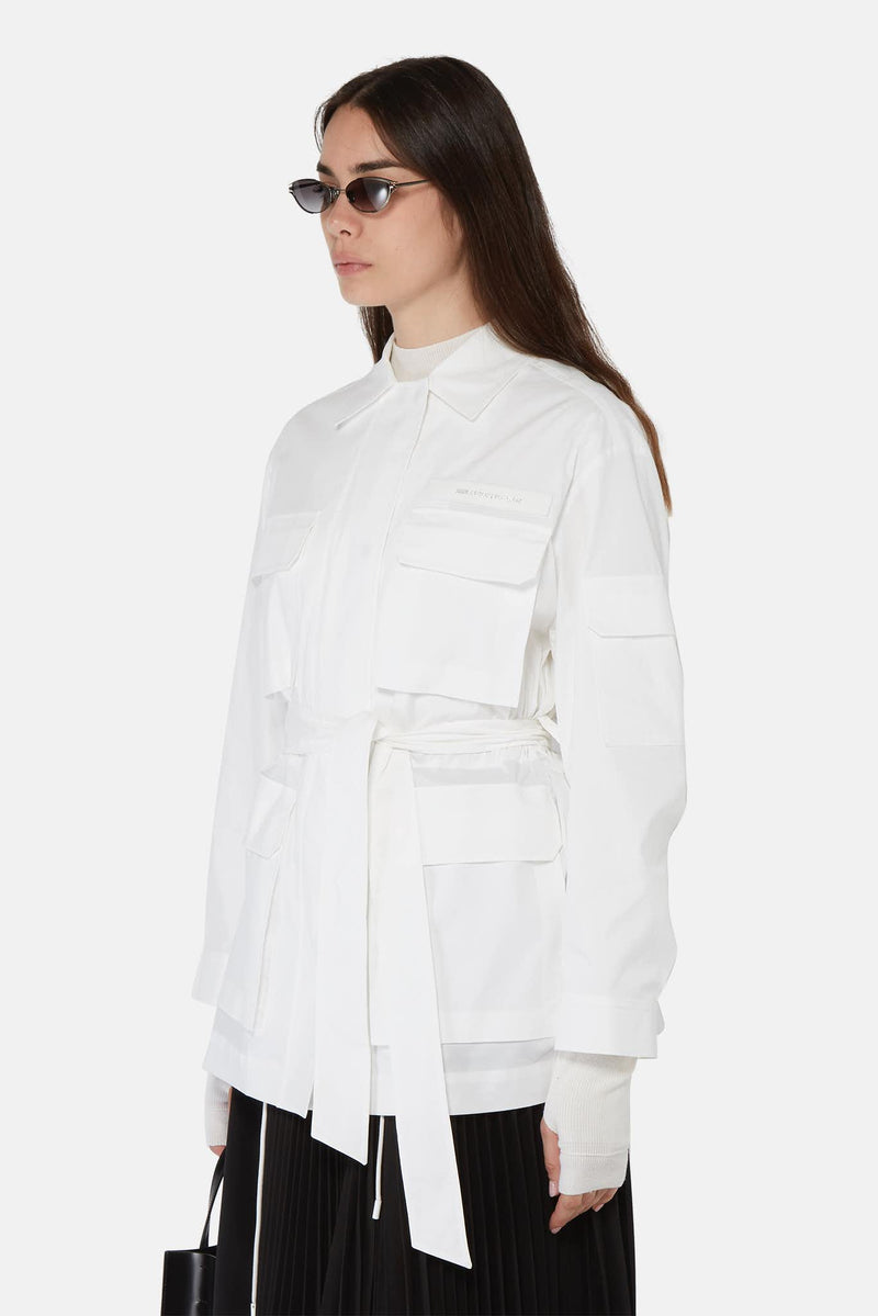 Veste blanche à multiples poches Juun.J