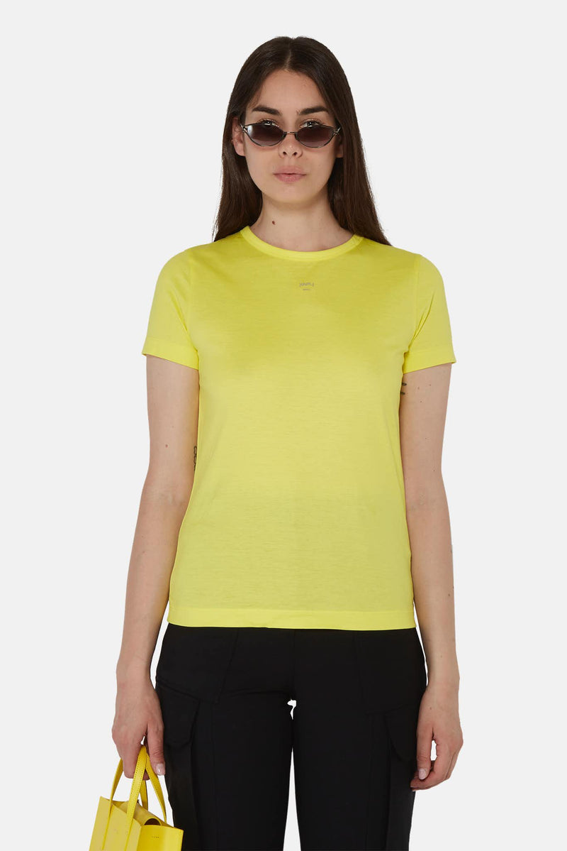 T-shirt en coton jaune Juun.J