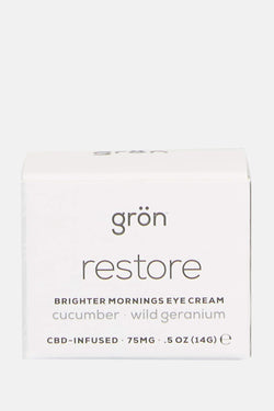 Crème contour des yeux Restore (75mg) Grön