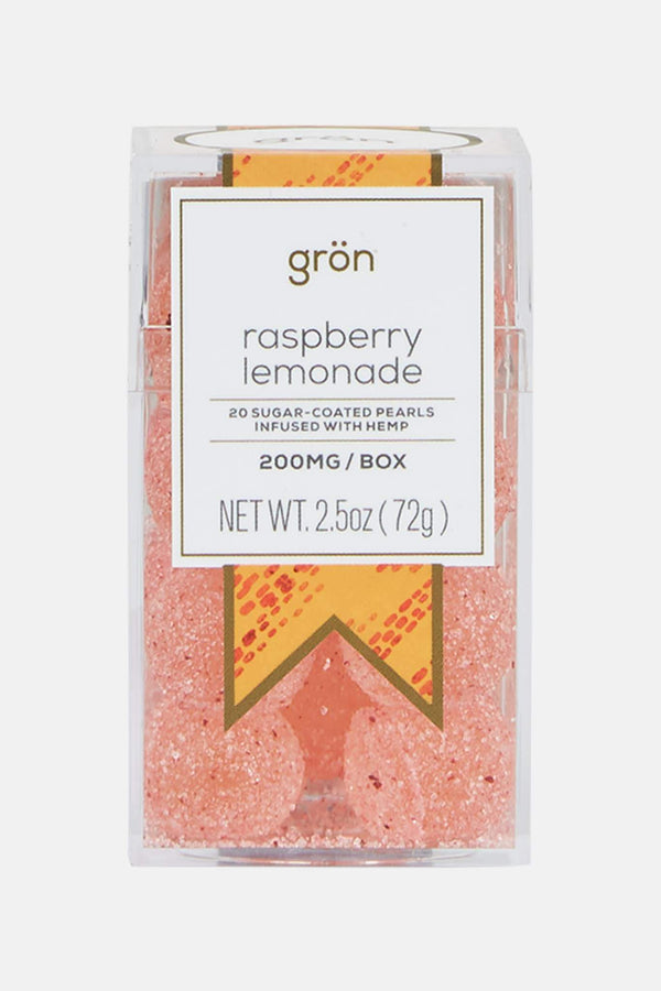 Gummy framboise & citron Grön