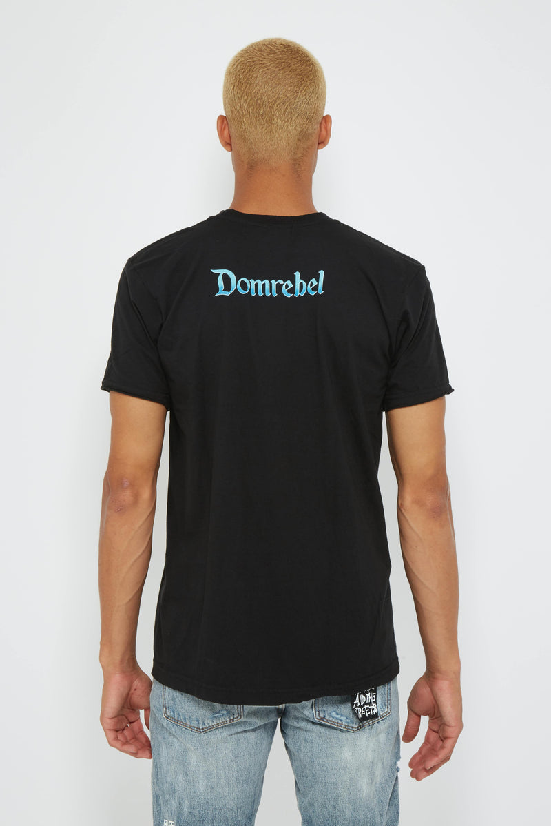 T-shirt imprimé en coton "SKATE" Dom Rebel