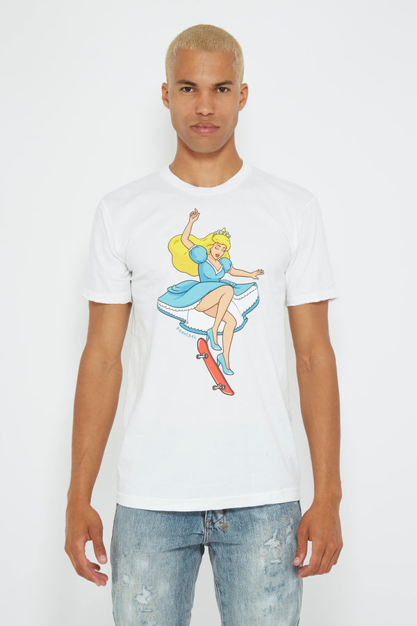 T-shirt imprimé en coton "SKATE" Dom Rebel