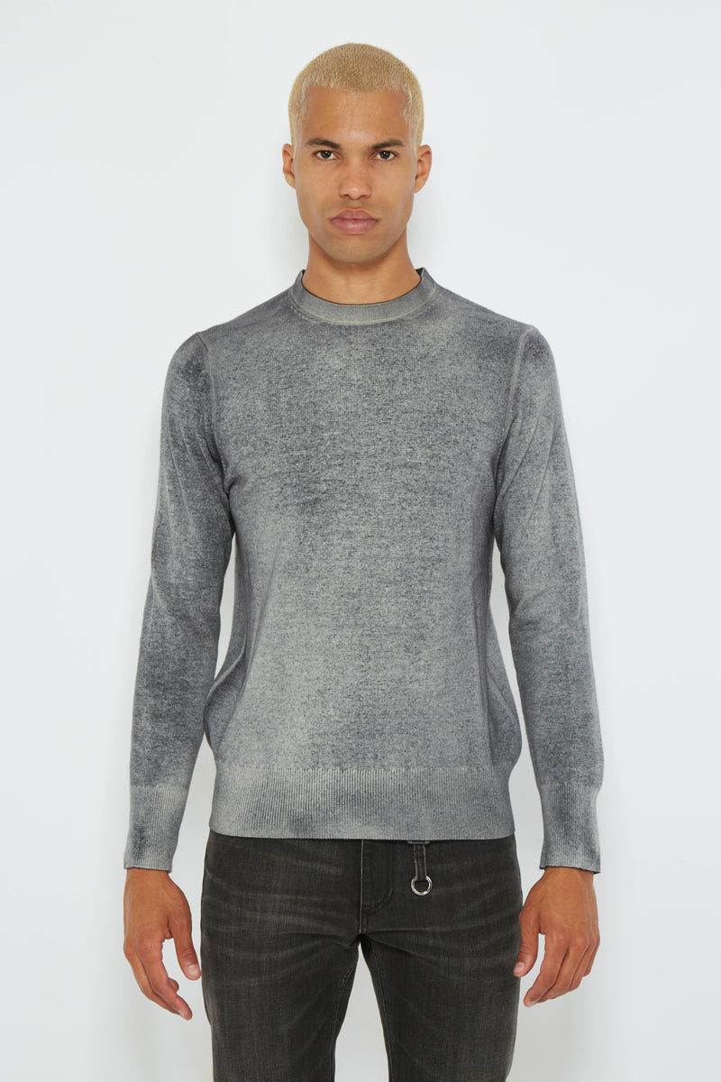 Pull en laine et cachemire gris Avant Toi