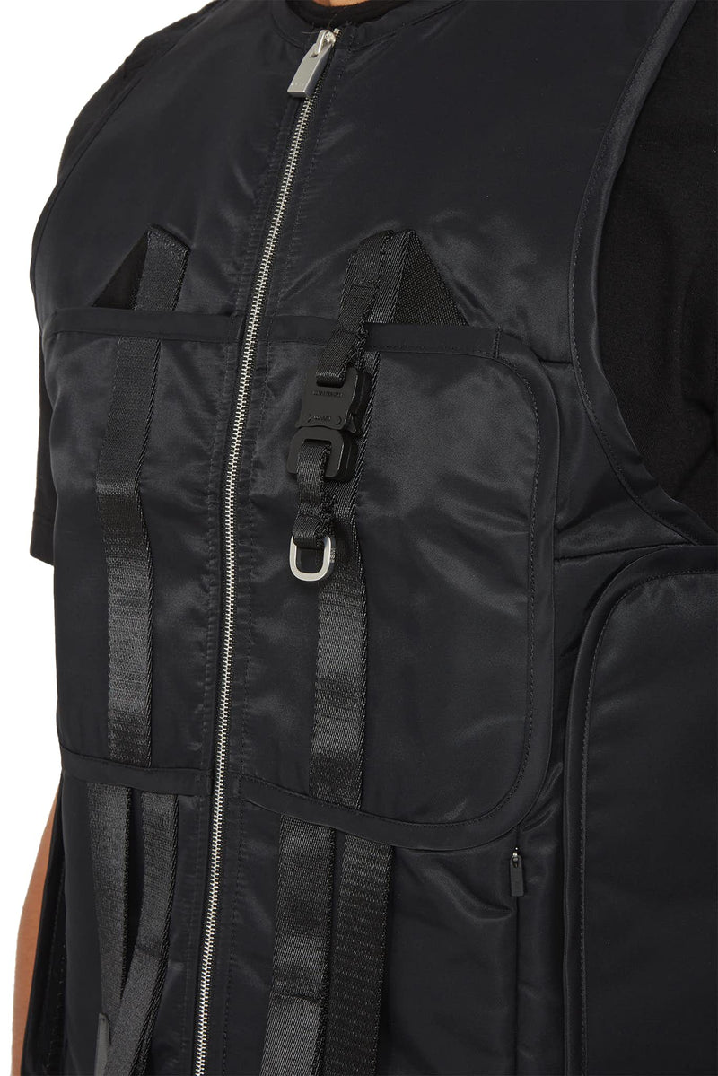 Veste rembourrée en nylon noir 1017 ALYX 9SM