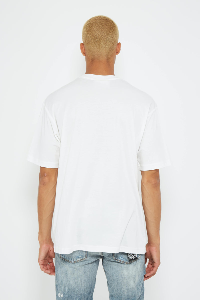 T-shirt oversize en coton blanc  Song for the Mute