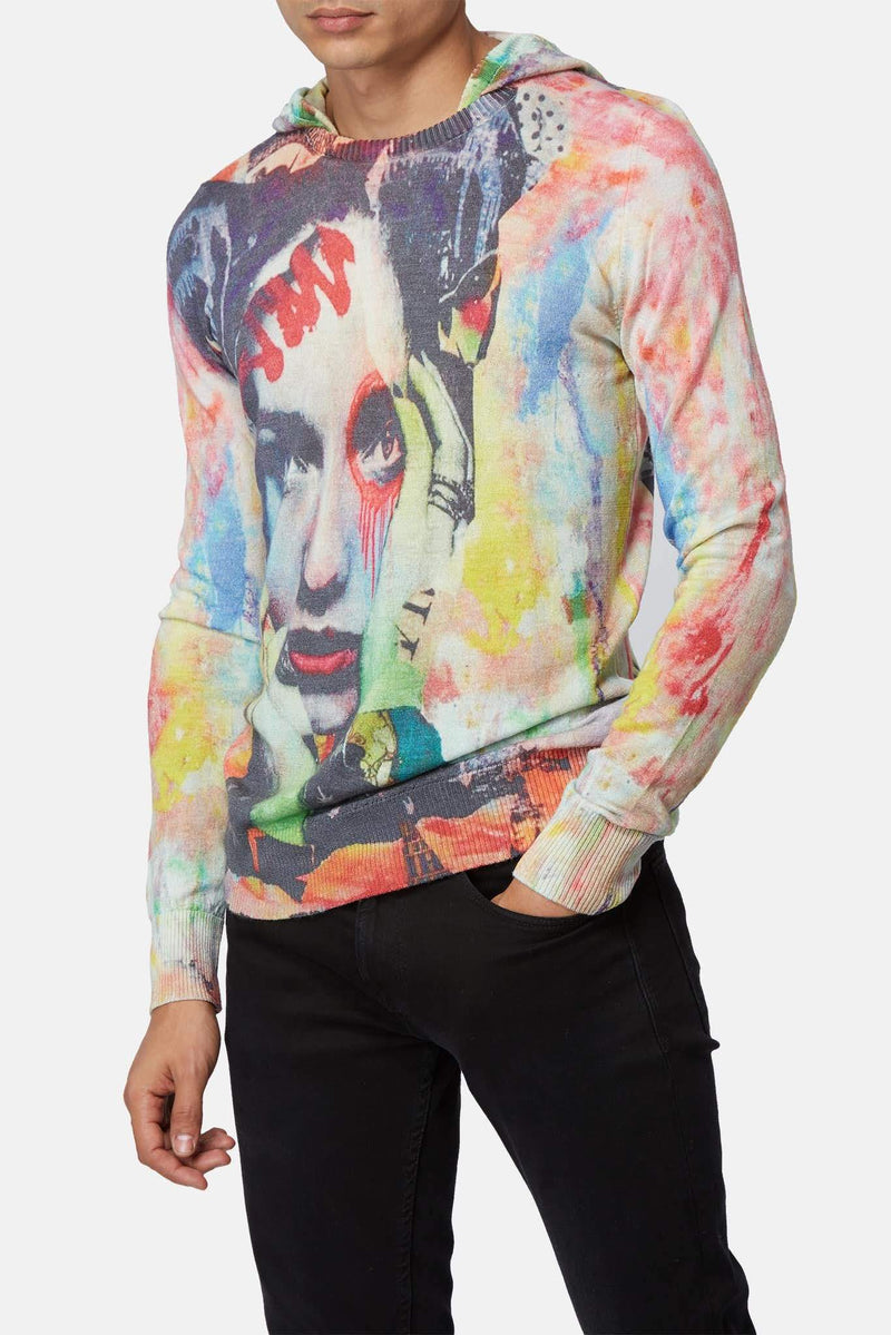 Pull imprimé multicolore Printed Artworks