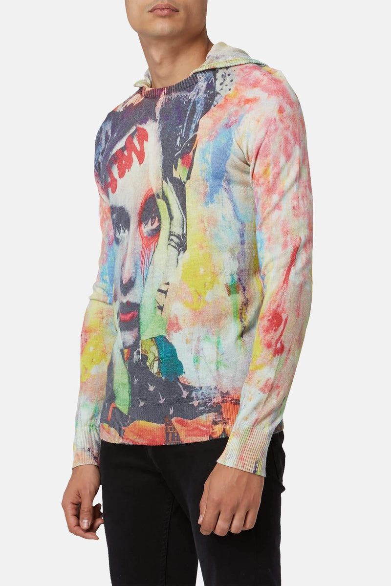 Pull imprimé multicolore Printed Artworks