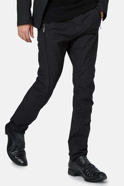 Pantalon en coton noir Carol Christian Poell