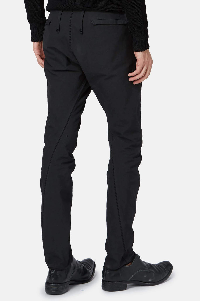 Pantalon en coton noir Carol Christian Poell