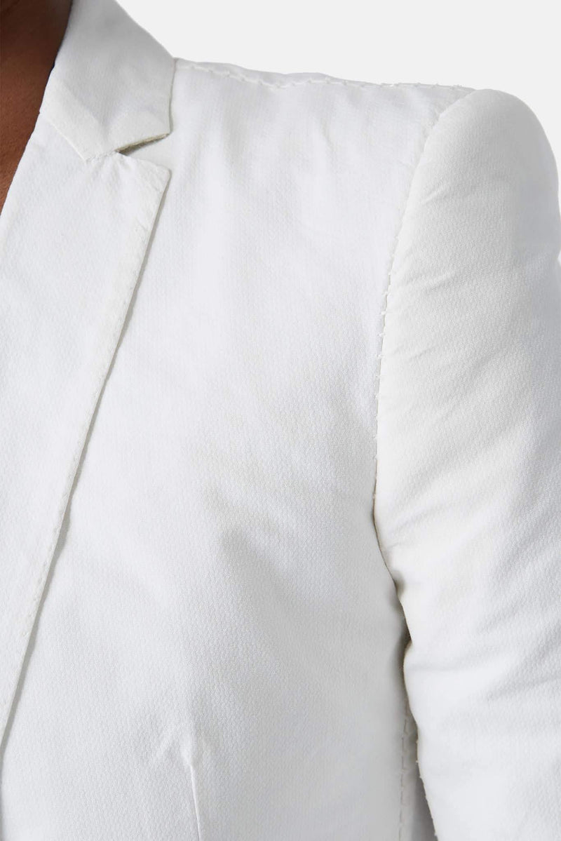 Veste en coton blanche Carol Christian Poell