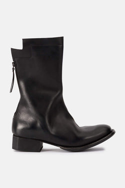 Bottines en cuir noires Cherevichkiotvichki