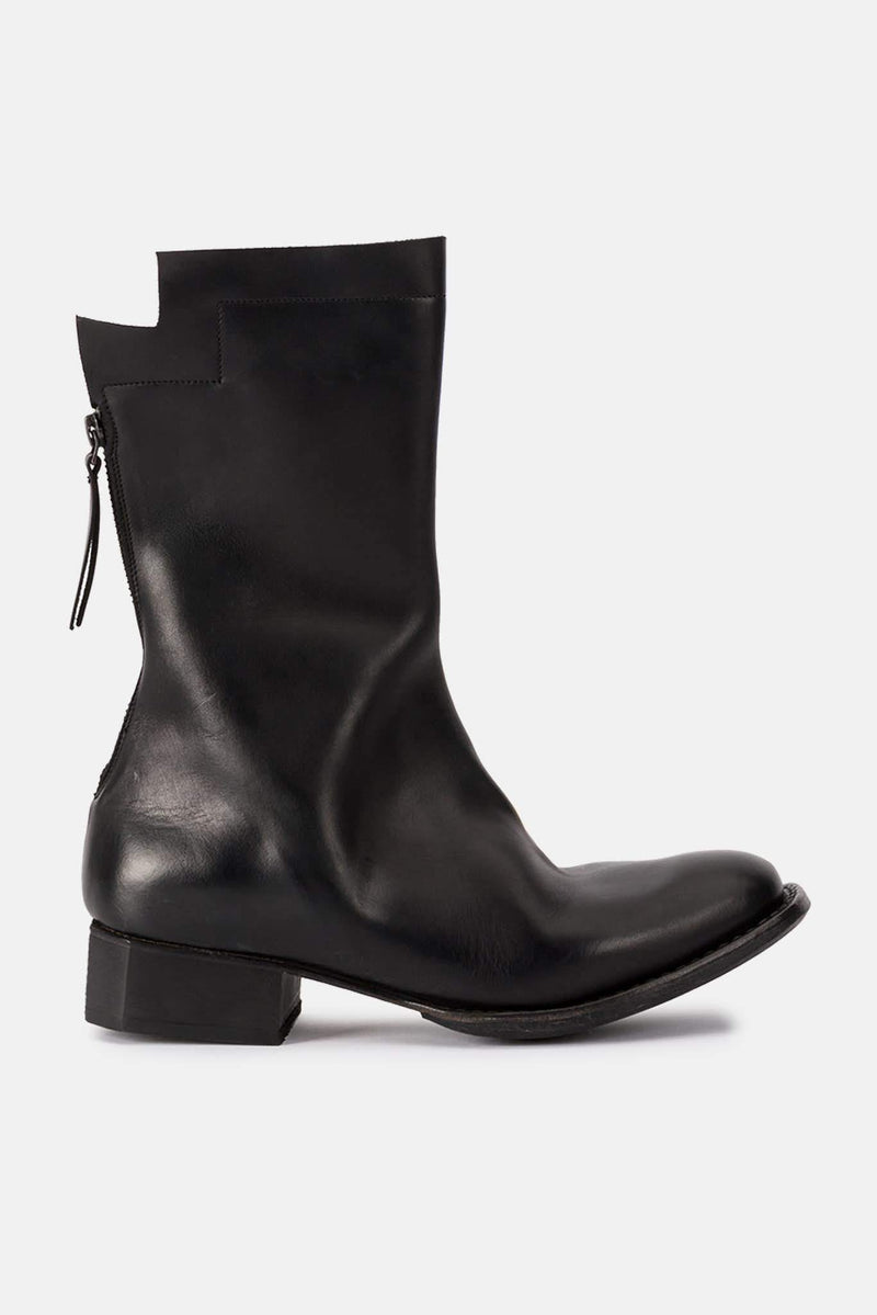 Bottines en cuir noires Cherevichkiotvichki